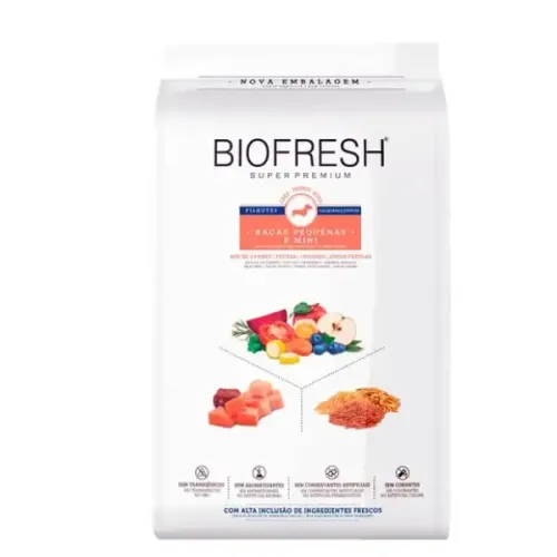 Biofresh Cães Filhotes Raças Pequenas e Minis 1 kg