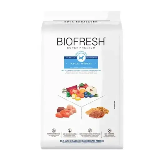 Biofresh Cães Filhotes Raças Médias 3 kg