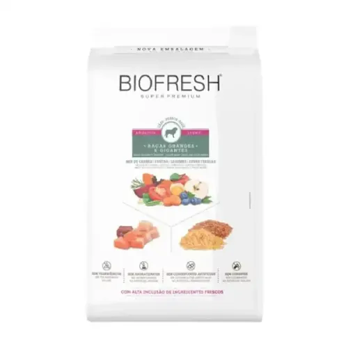 Biofresh Light Cães Adultos Raças Grandes e Gigantes 15 kg