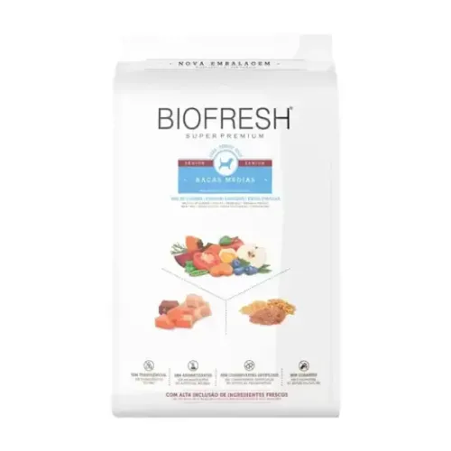 Biofresh Cães Sênior Raças Médias 10,1 kg