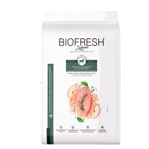 Biofresh Cães Adultos Raças Grandes e Gigantes Frango 15 kg