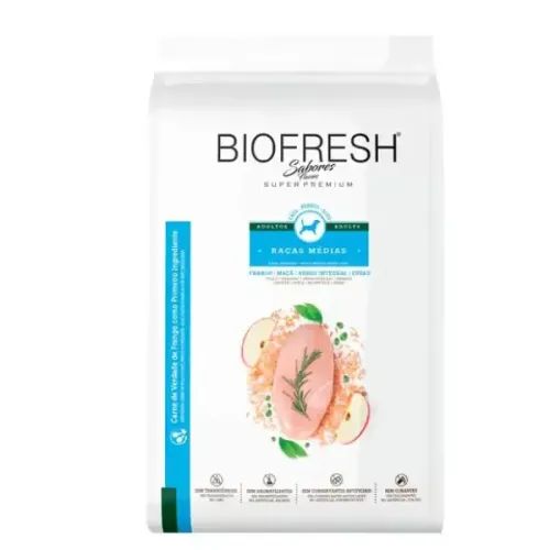 Biofresh Cães Adultos Raças Médias Frango 10,1 kg