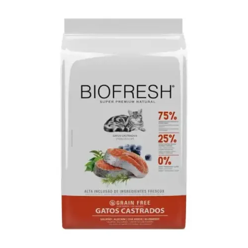 Biofresh Gatos Castrados Salmão 400 g