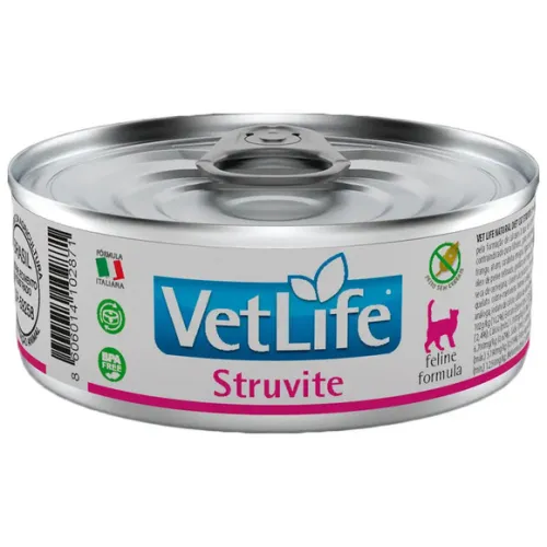 Ração Úmida Para Gato Cálculos Urinários Vet Life 85 g