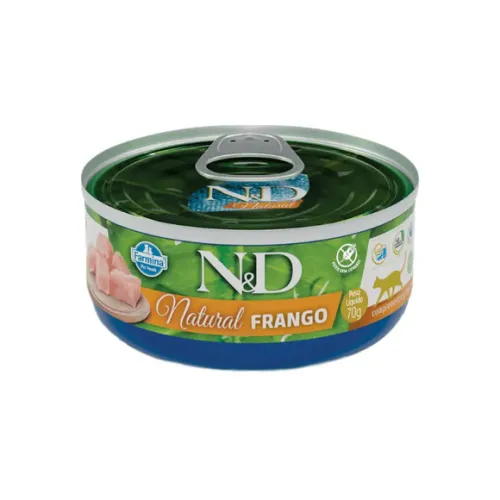 Ração Úmida N&D Natural Gatos Frango 70 g