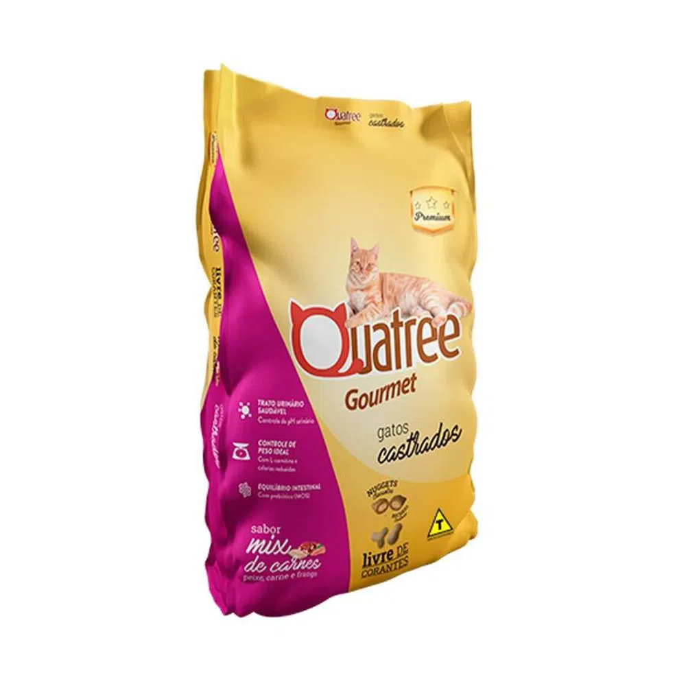 Quatree Gourmet Gato Filhote 1 kg