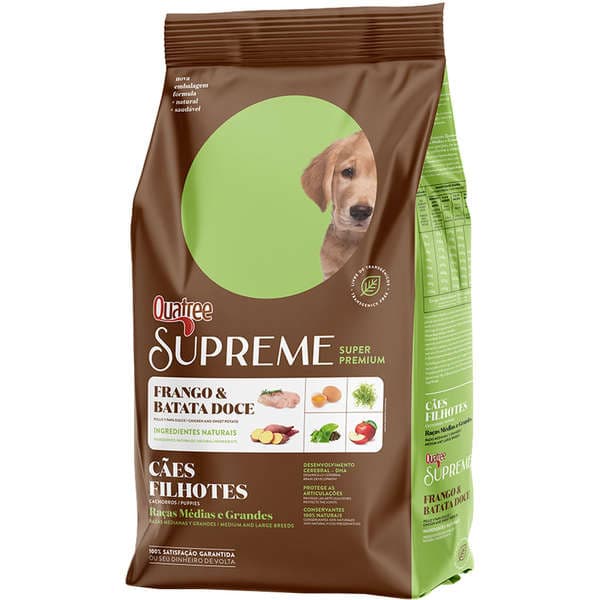 Quatree Supreme Filhote Rmg 15 kg