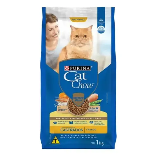 Cat Chow Castrados Frango 1 kg