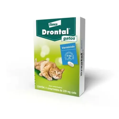Drontal Gatos 4 comprimidos