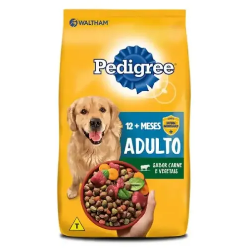 Pedigree Cães Adultos Raças Médias e Grandes Carne e Vegetais 1 kg