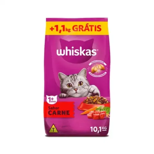 Whiskas Gatos Adultos Carne