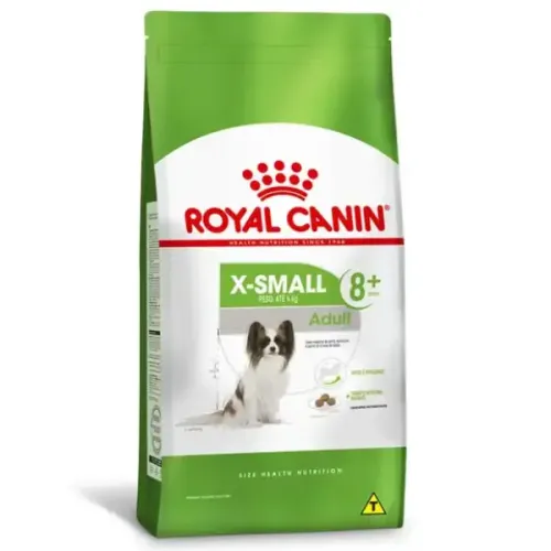 Royal Canin X-Small Adult 8+ Cães Adultos e Idosos 1kg
