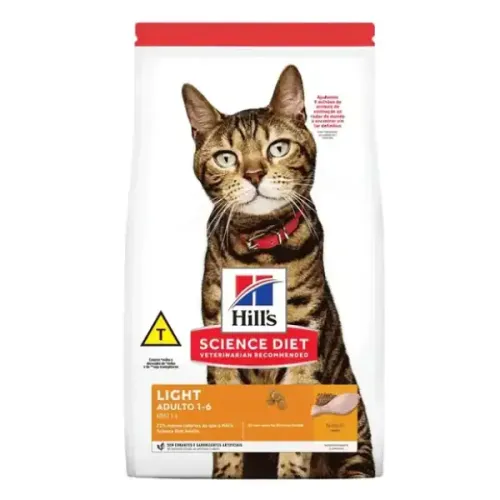 Hills Science Diet Gatos Adultos Light Frango 3 kg