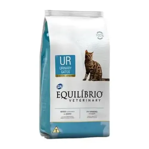 Equilíbrio Veterinary Urinary Gatos Adultos 2 kg