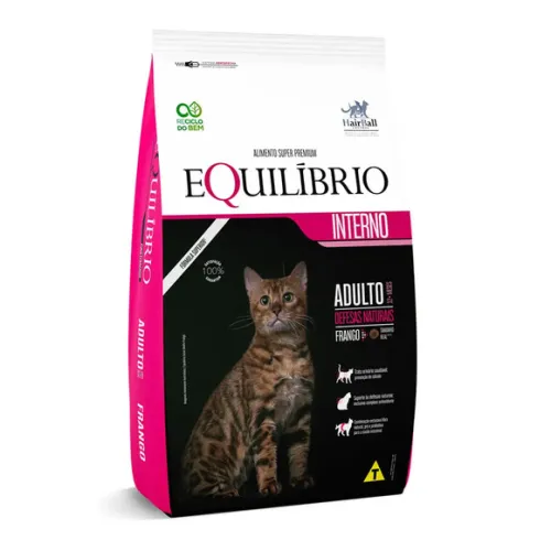 Equilíbrio para Gatos Adultos Frango 1,5kg