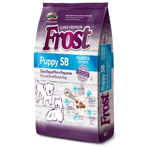 Frost Cães Filhotes Raças Pequenas e Mini Supra 1 kg