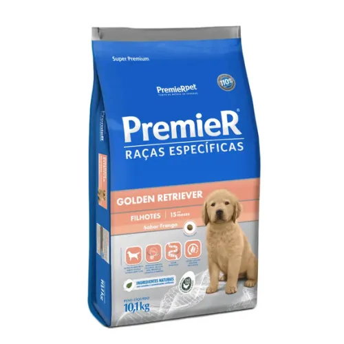 Premier Raças Específicas Golden Retriever Filhotes Sabor Frango 10,1 kg