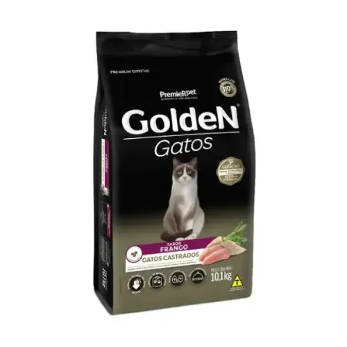 Golden Gatos Castrados Frango 10,1 kg