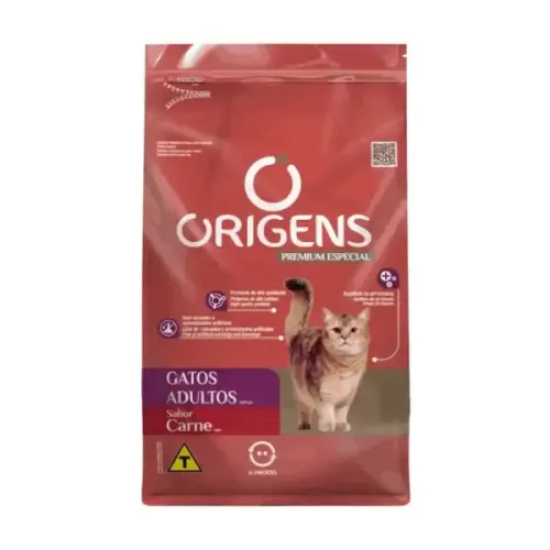 Origens Gatos Adultos Carne 1kg