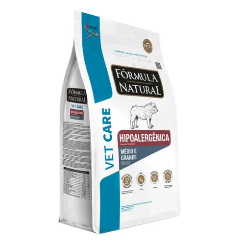 Fórmula Natural Vet Care Hipoalergênica Cães Médio e Grande 2 kg