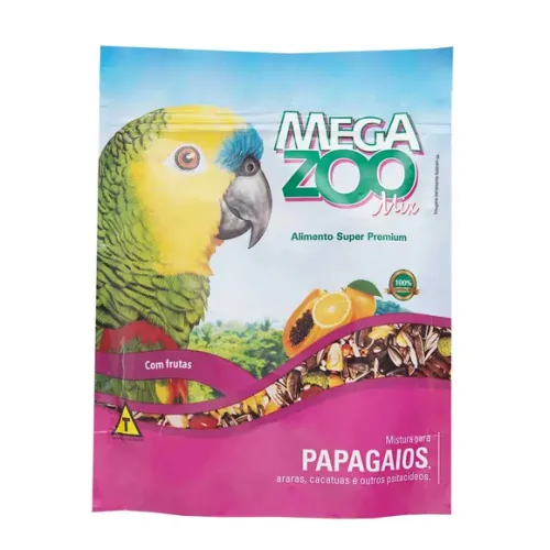 Ração para Papagaio Mix Megazoo 350g