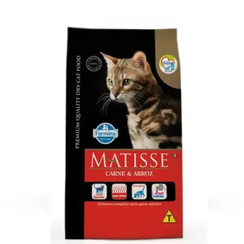 Matisse Gatos Adultos Carne e Arroz 800g