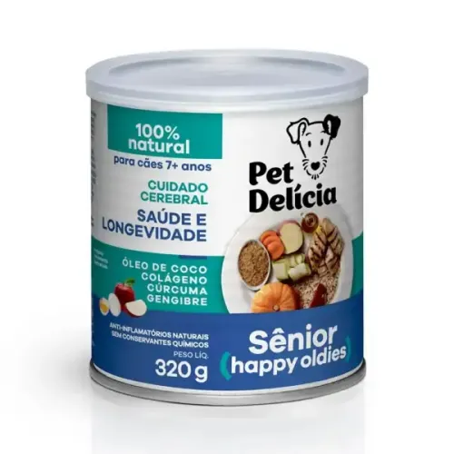 Ração Úmida Pet Delícia Cães Sênior 320 g