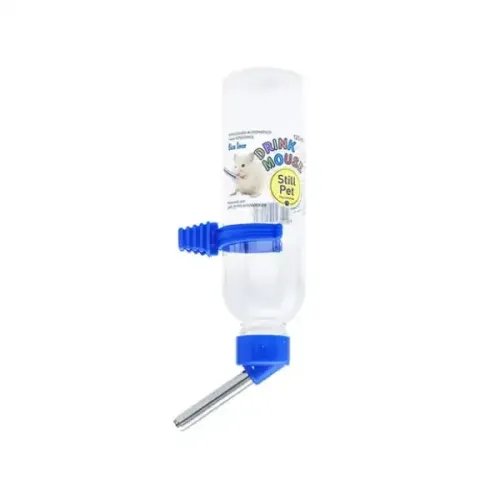 Bebedouro Plástico Drink Mouse Tudo Pet Azul 150 ml