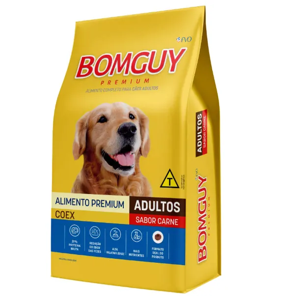 Ração BomGuy Coex Carne Cães Adultos 25 kg