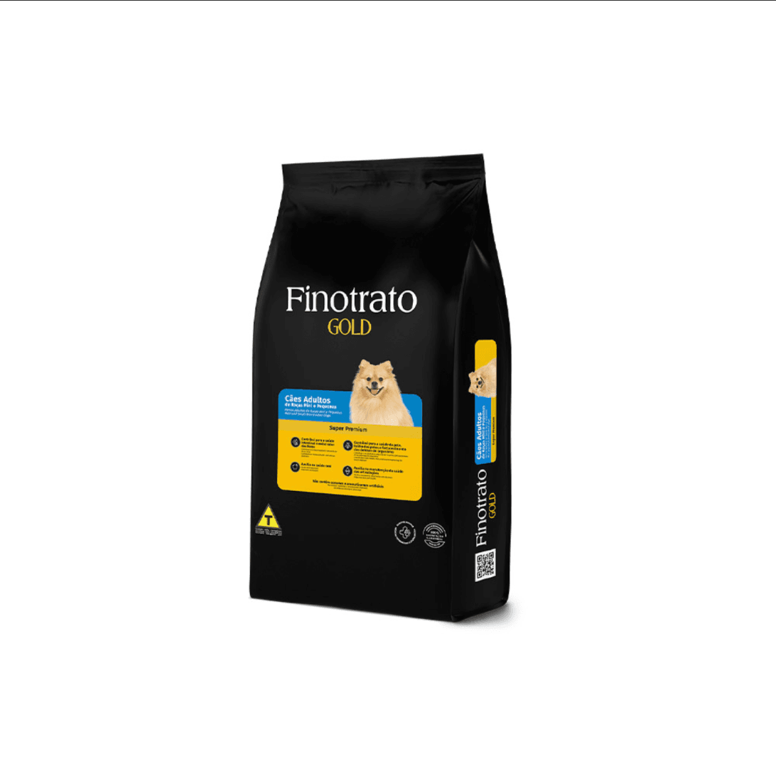 Ração Finotrato Gold Cães Adultos Raças Mini e Pequenas 10,1 kg