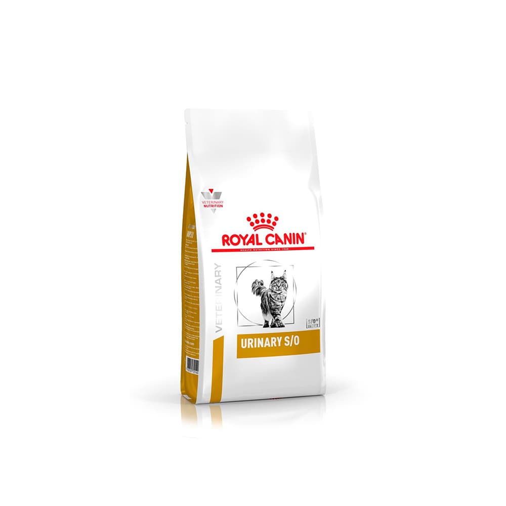 Ração Royal Canin Veterinary Diet Urinary S/O para Gatos com Cálculos Urinários