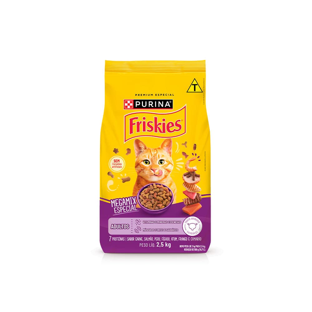 Ração Friskies Megamix para Gatos Adultos