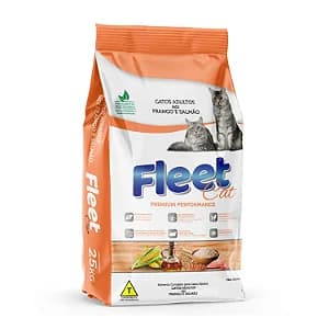 Fleet Cat Mix Frango e Salmao Premium Performance 10,1 kg
