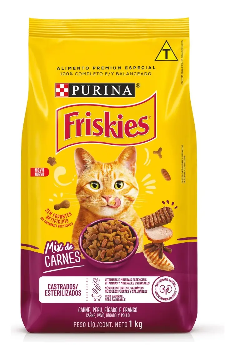 Friskies Adulto Mix De Carne 1Kg