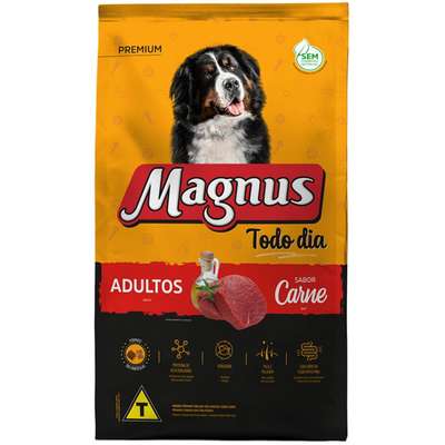 Ração Magnus Todo Dia Premium Cães Adultos Carne 10,1 kg