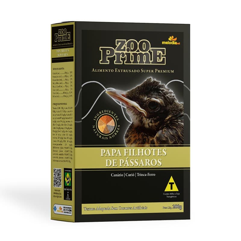 Zooprime Papa P/ Filhotes 200G